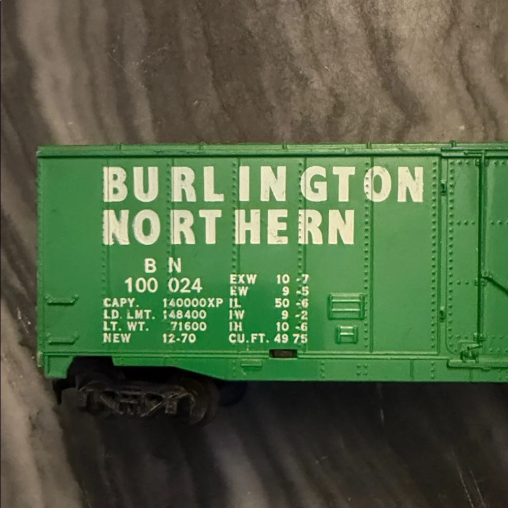 Green Toy Train Car